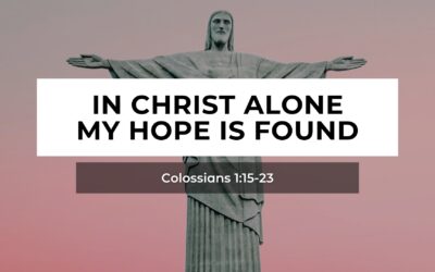 In Christ Alone My Hope Is Found