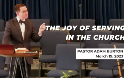 Joy of Serving in the Church